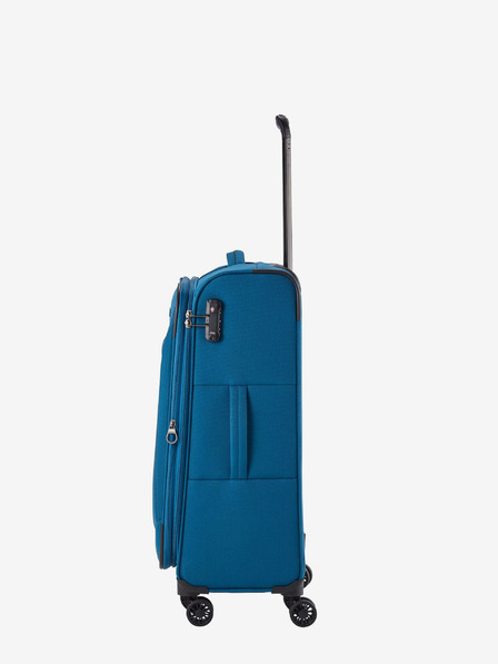 Travelite Sada troch cestovných kufrov Travelite Chios S,M,L Petrol