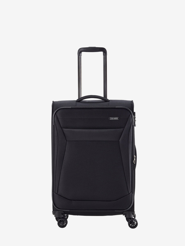 Travelite Sada troch cestovných kufrov Travelite Chios S,M,L Black