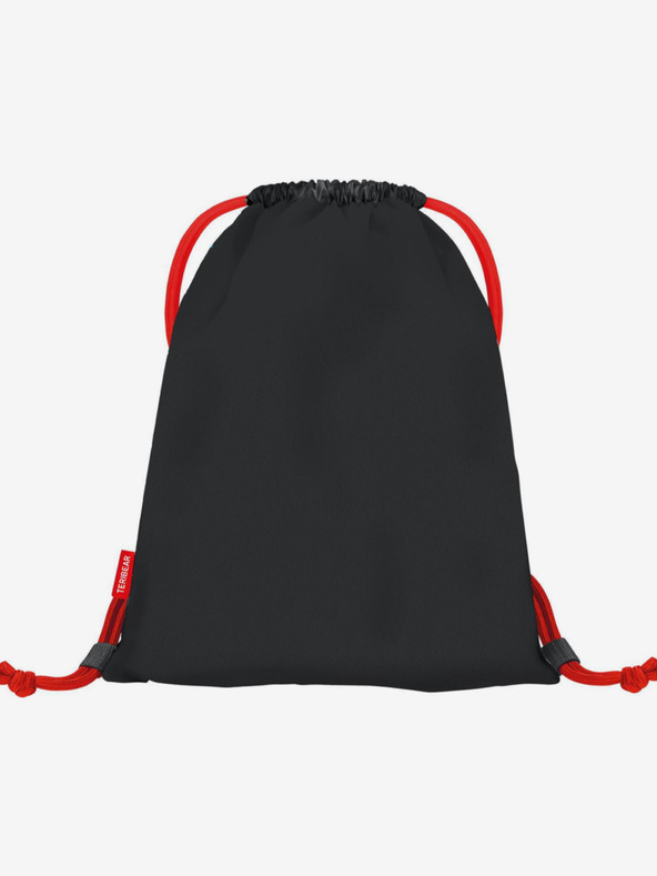 BAAGL  Čierna školská taška teribear black Baagl