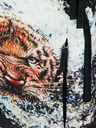 BAAGL  Čierno-béžový batoh Baagl eARTh - Tiger by Lukero