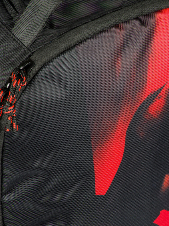 BAAGL  Čierny batoh Baagl eARTh Batman Red