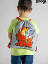 BAAGL  Sivá taška pre predškolákov Baagl Tom & Jerry