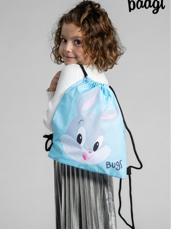 BAAGL  Modrá taška pre predškolákov Baagl Bugs Bunny
