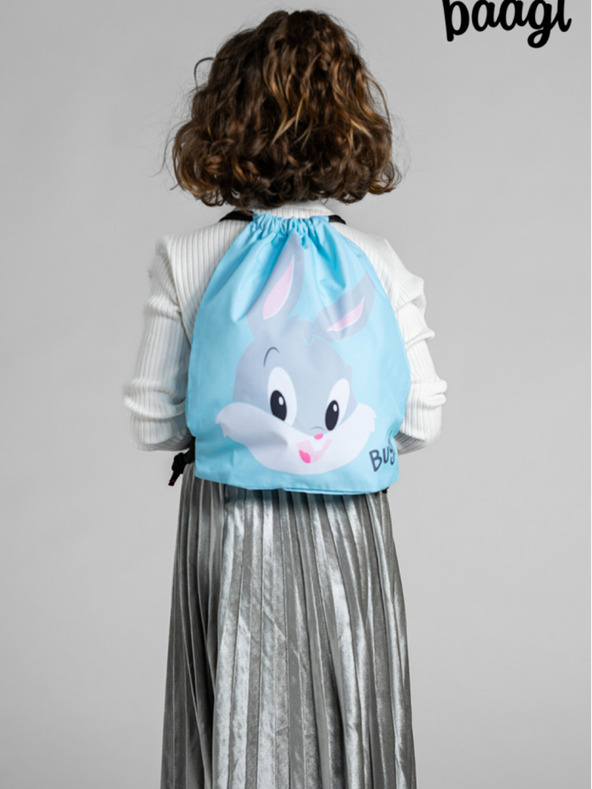 BAAGL  Modrá taška pre predškolákov Baagl Bugs Bunny