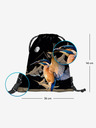 BAAGL  Čierna taška Baagl eARTh - Kingfisher od Caer8th