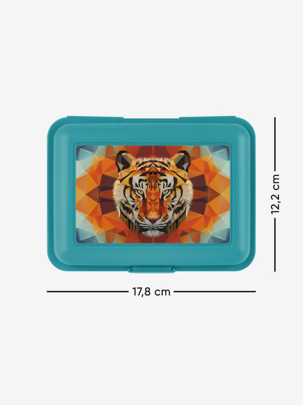 BAAGL  Modrý box na desiatu Baagl Tiger
