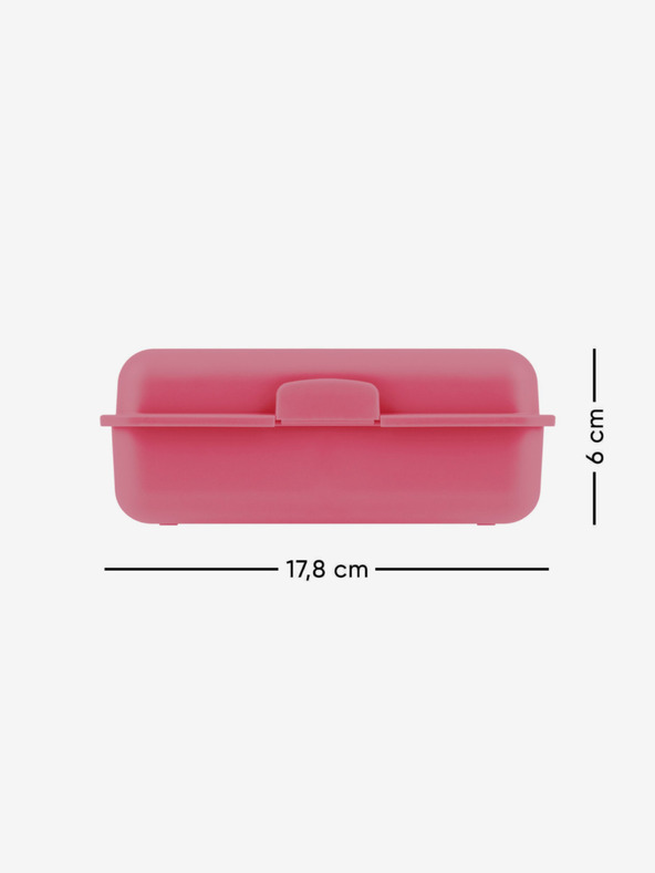 BAAGL  Ružový Baagl Flamingo Box na obed