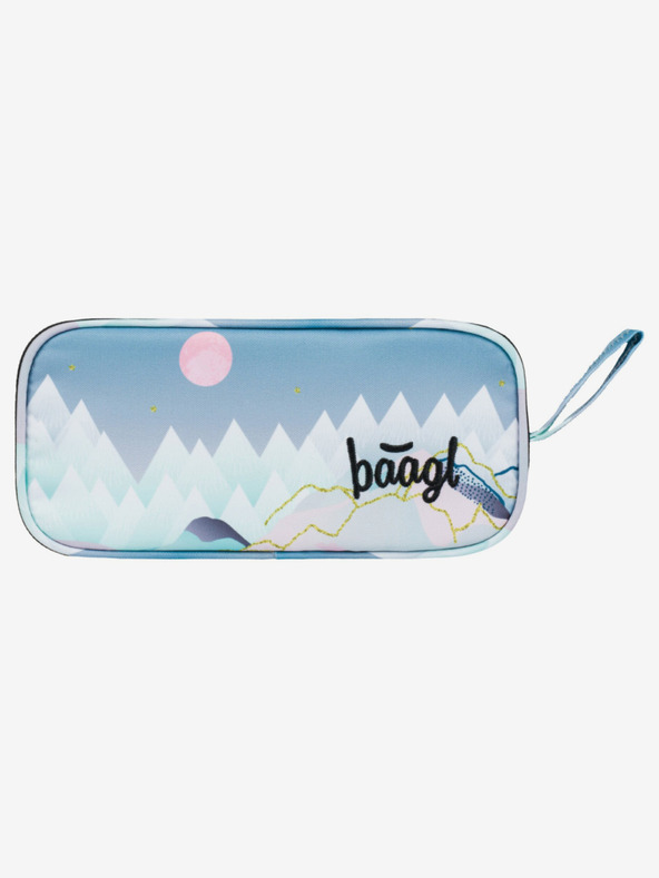 BAAGL  Šedý študentský peračník Baagl Moon