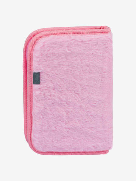 BAAGL  Ružový školský jednoposchodový peračník Baagl Flamingo
