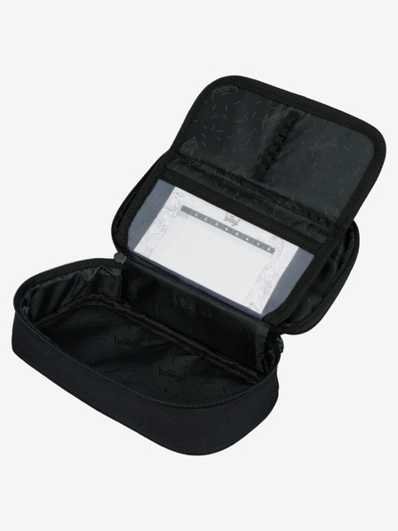 BAAGL  Čierny školský peračník Baagl Metallic Bronze