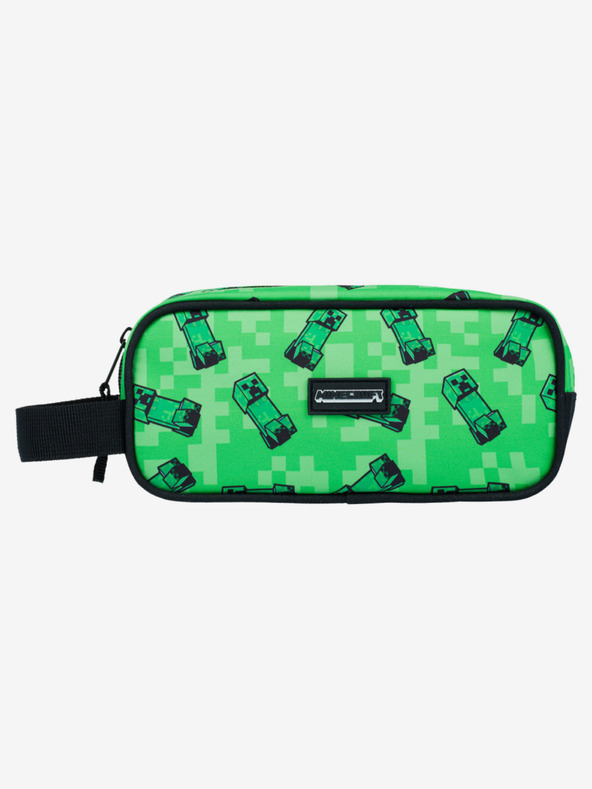 BAAGL  Zelený peračník Baagl Minecraft Creeper