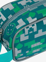 BAAGL  Zelený peračník Baagl Minecraft Strieborný Creeper