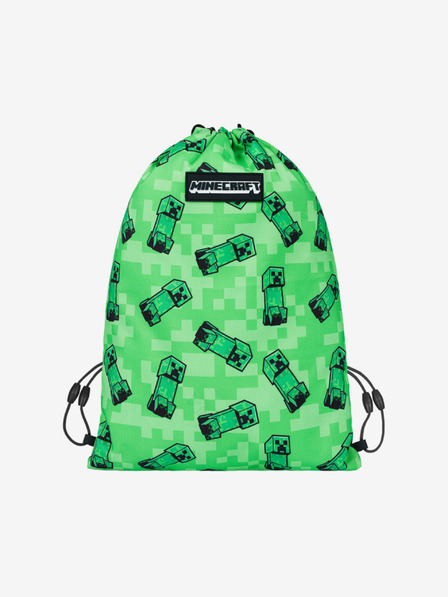 BAAGL  Zelený vak Baagl Minecraft Creeper