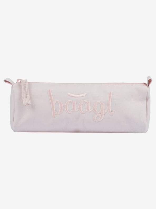 BAAGL  Krémový študentský púzdro Baagl Creamy