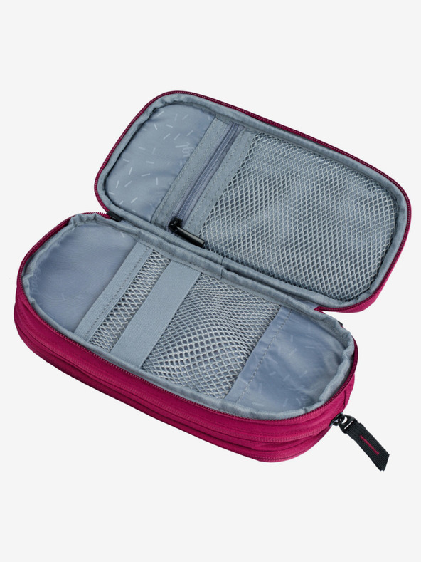 BAAGL  Červená školská súprava - batoh, peračník, taška Baagl Coolmate Ruby