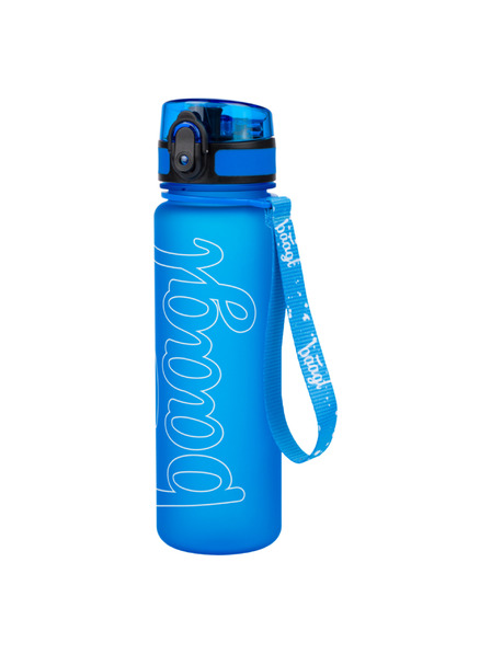 BAAGL  Modrá fľaša na pitie z Tritanu s logom - modrá, 500 ml Baagl