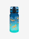 BAAGL  Modrá tritanová fľaša na pitie gradient les, 350 ml Baagl