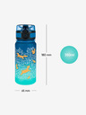 BAAGL  Modrá tritanová fľaša na pitie gradient les, 350 ml Baagl