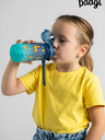 BAAGL  Modrá tritanová fľaša na pitie gradient les, 350 ml Baagl