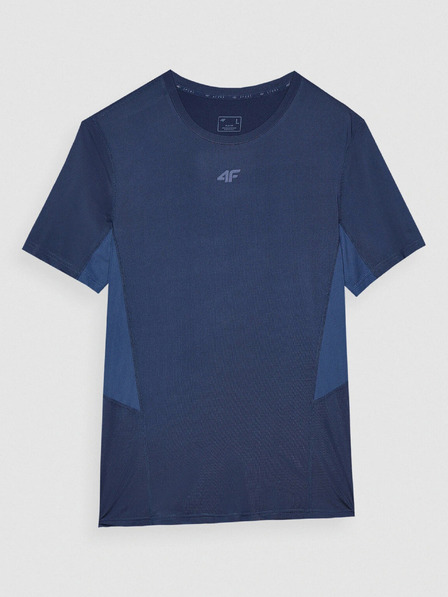 4F Pánske športové tričko slim fit z recyklovaných materiálov 4F
