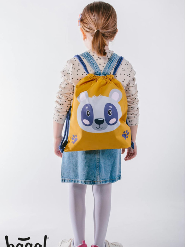 BAAGL  Žltá taška pre predškolákov Baagl Mýval