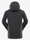 ALPINE PRO Pánska lyžiarska bunda s membránou ptx sneh ALPINE PRO REAS dk.true gray