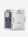 DKNY Zadný kryt PC/TPU Repeat Pattern Tonal Stripe Magsafe pre iPhone 15 Pro Max Blue DKNY
