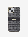 DKNY Zadný kryt PC/TPU Repeat Pattern Tonal Stripe Magsafe pre iPhone 14 Black DKNY