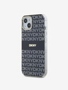 DKNY Zadný kryt PC/TPU Repeat Pattern Tonal Stripe Magsafe pre iPhone 14 Black DKNY