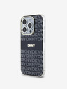 DKNY Zadný kryt PC/TPU Repeat Pattern Tonal Stripe Magsafe pre iPhone 14 Pro Black DKNY