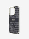 DKNY Zadný kryt PC/TPU Repeat Pattern Tonal Stripe Magsafe pre iPhone 14 Pro Black DKNY