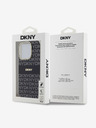 DKNY Zadný kryt PC/TPU Repeat Pattern Tonal Stripe Magsafe pre iPhone 14 Pro Black DKNY