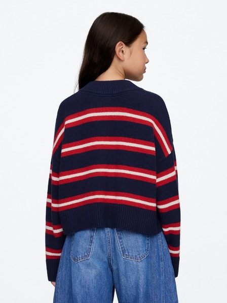 GAP Detský oversize sveter CashSoft GAP