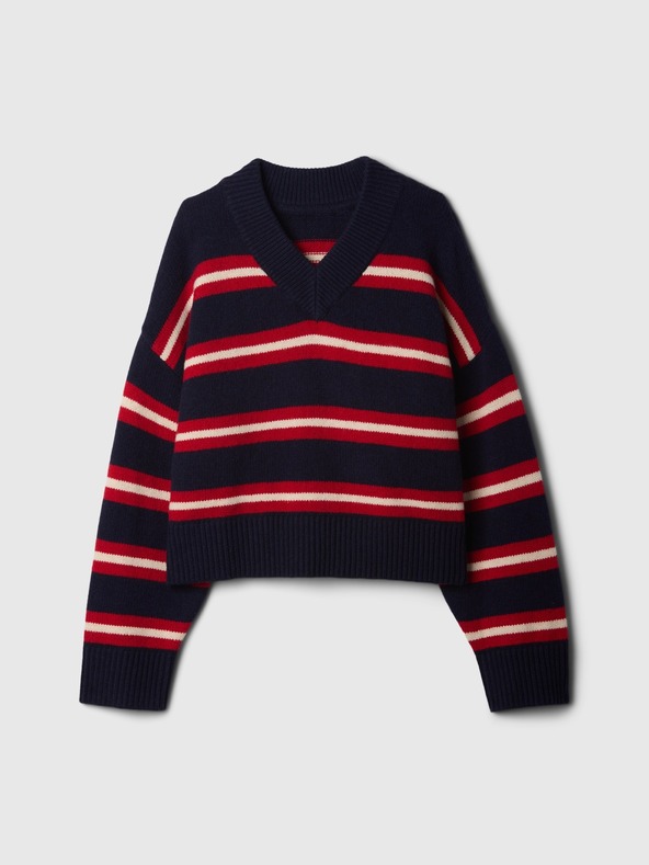 GAP Detský oversize sveter CashSoft GAP