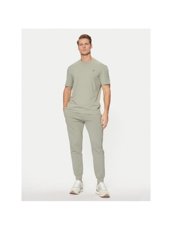 Guess Jeans Pánske zelené tričko Hedley Guess jeans