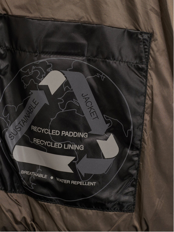 Geox Čierna dámska bunda Geox Backsie