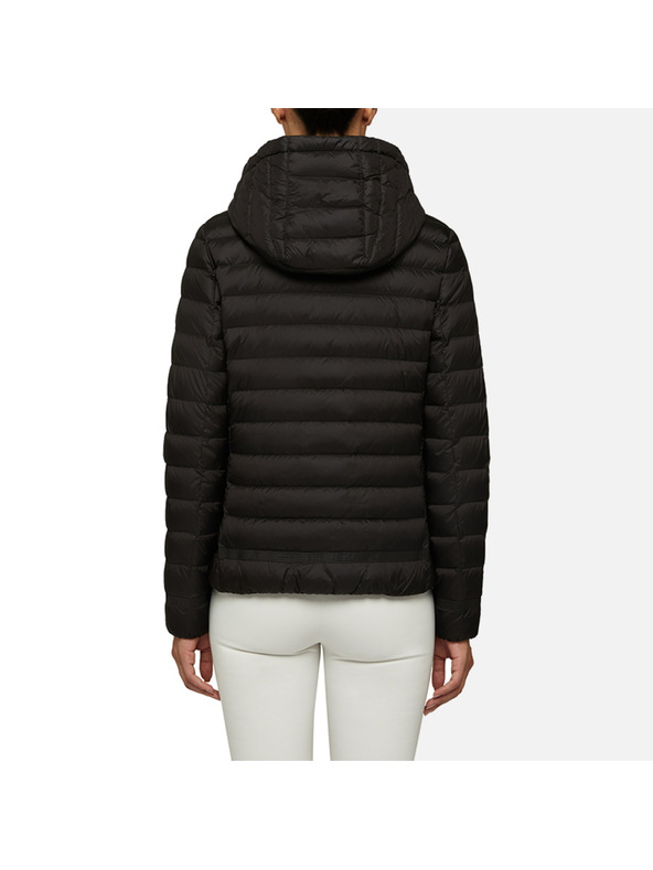 Geox Čierna dámska páperová bunda Geox Jaysen