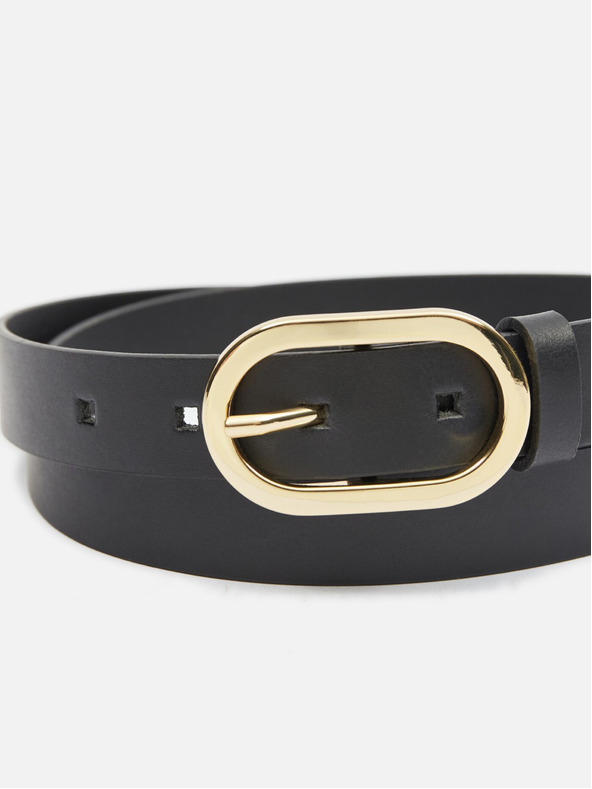 Geox Čierny dámsky opasok Geox