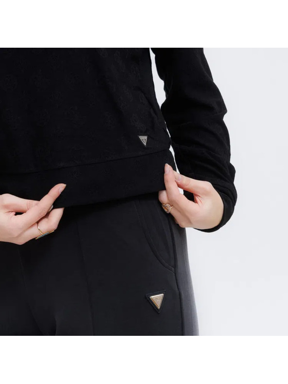 Guess Jeans Dámska čierna mikina Monica Guess jeans