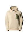 The North Face Dámska béžová mikina The North face Graphic Hoodie 3 Gravel