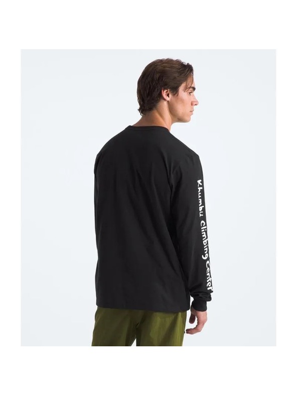 The North Face Pánske čierne tričko s dlhým rukávom The North Face Climb