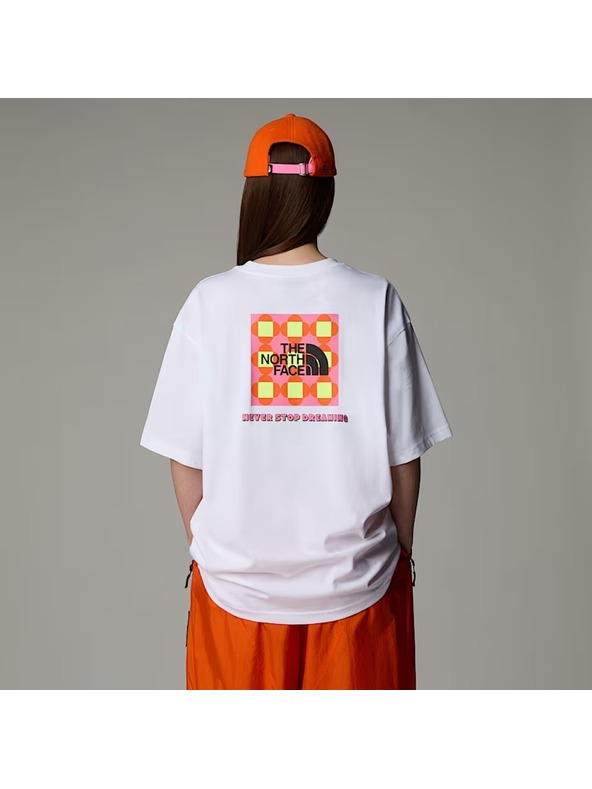 The North Face Biele tričko The North Face Nse X Yinka Ilori