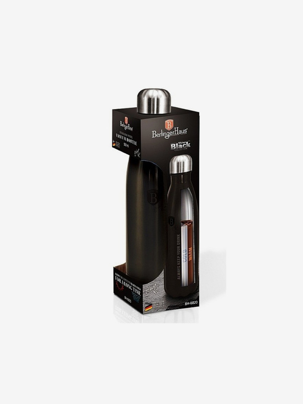 Berlingerhaus Nerezová termoska fľaša 0,5 l BERLINGERHAUS Shiny Black Collection