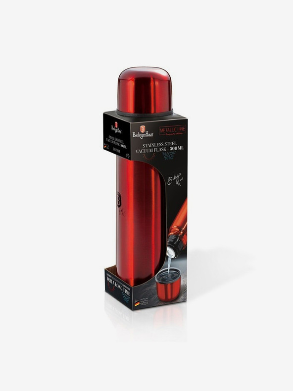 Berlingerhaus Nerezová termoska 0,75 l BERLINGERHAUS Burgundy Metallic Line