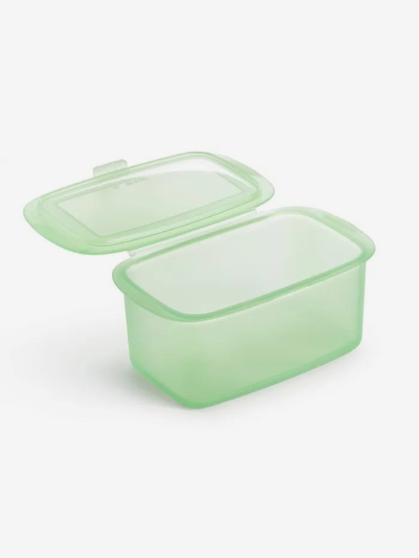 Lékué Zelená silikónová dóza na potraviny Lékué (1000 ml )