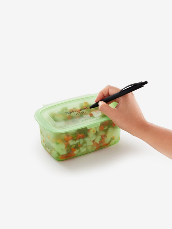 Lékué Zelená silikónová dóza na potraviny Lékué (1000 ml )