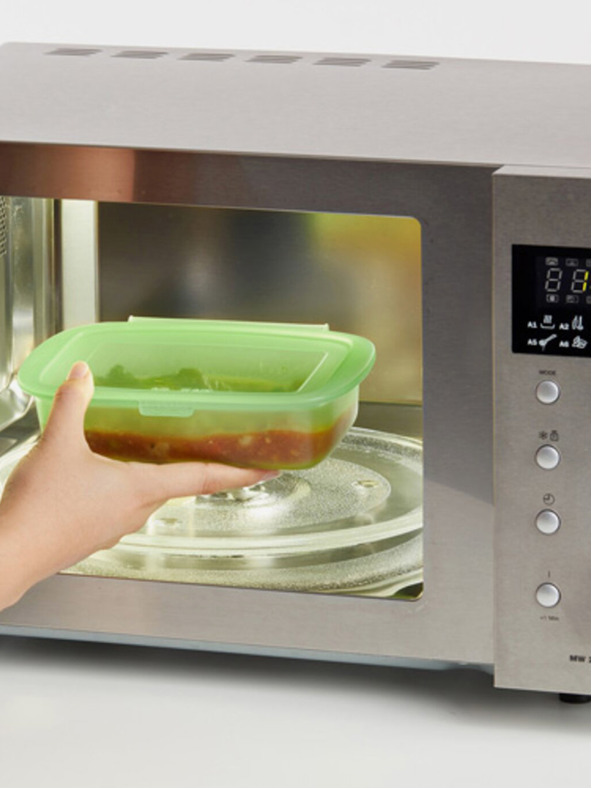 Lékué Zelená silikónová dóza na potraviny Lékué (1000 ml )