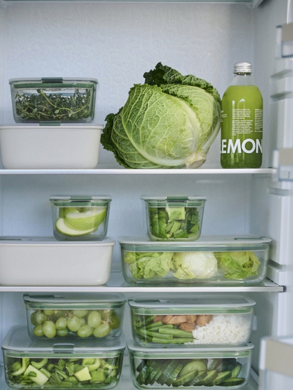 Mepal Svetlozelená Mepal EasyClip dóza na potraviny1500 ml