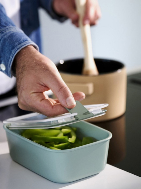 Mepal Svetlozelený box na potraviny Mepal EasyClip (450 ml)