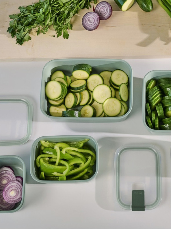 Mepal Svetlozelený box na potraviny Mepal EasyClip (450 ml)